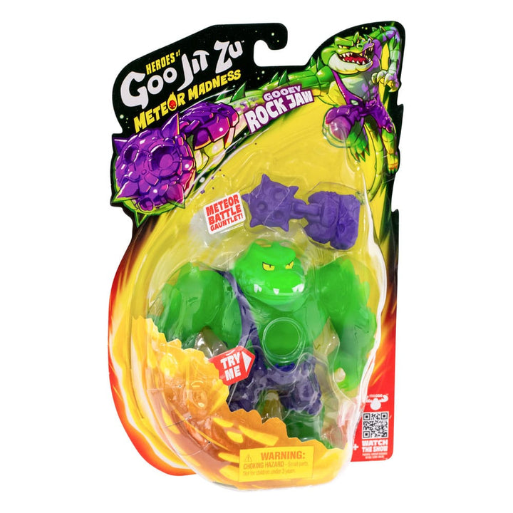 Heroes of Goo Jit Zu Rock Jaw Meteor Madness Stretch Figure 12cm