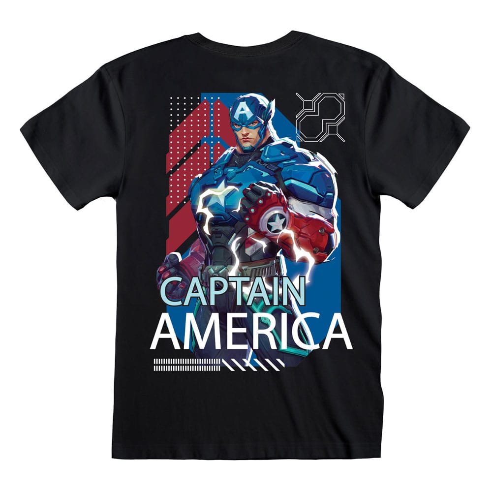 Marvel Rivals Captain America Marvel Rivals T Shirt Size S