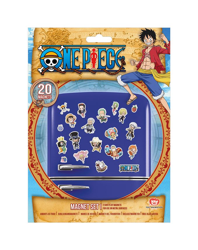 One Piece Chibi Fridge Magnets