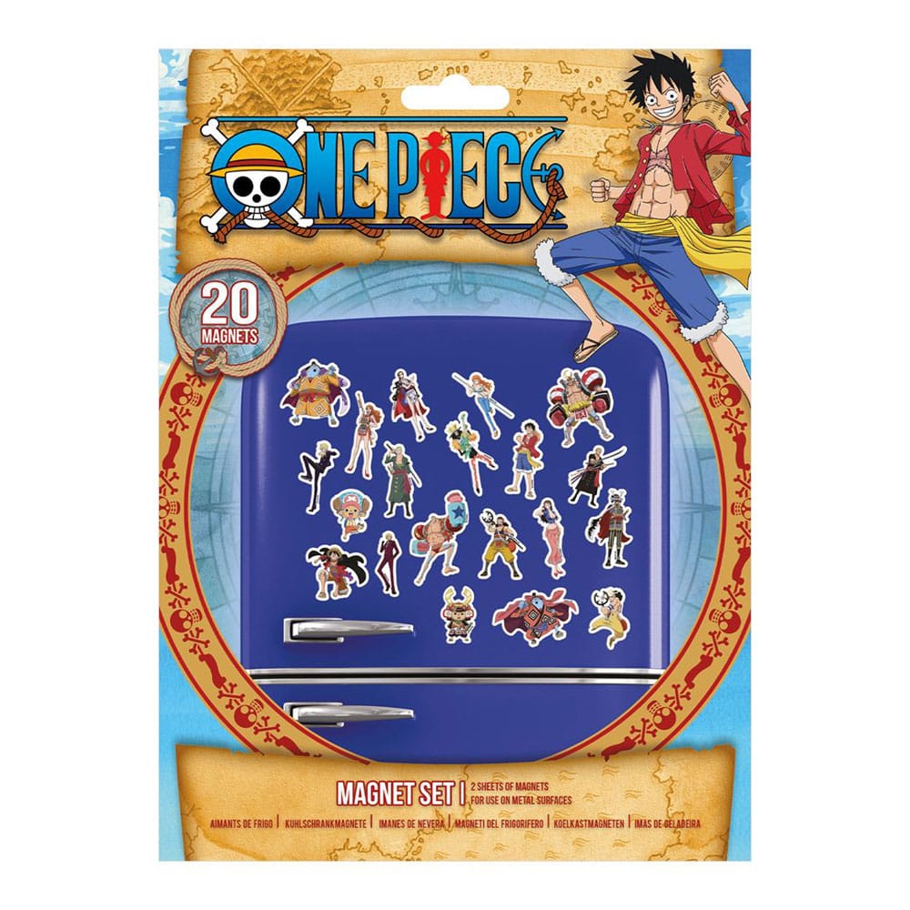 One Piece The Great Pirate Era Fridge Magnets