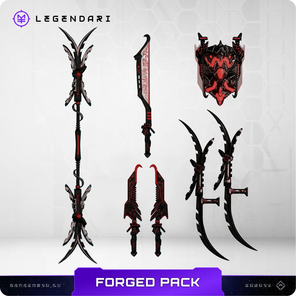 Legendari Forged Weapons Accessory Pack