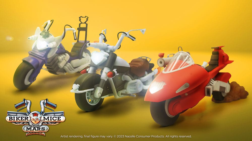 Biker Mice from Mars Vehicles Assortment 23 to 25 cm Pack of 6