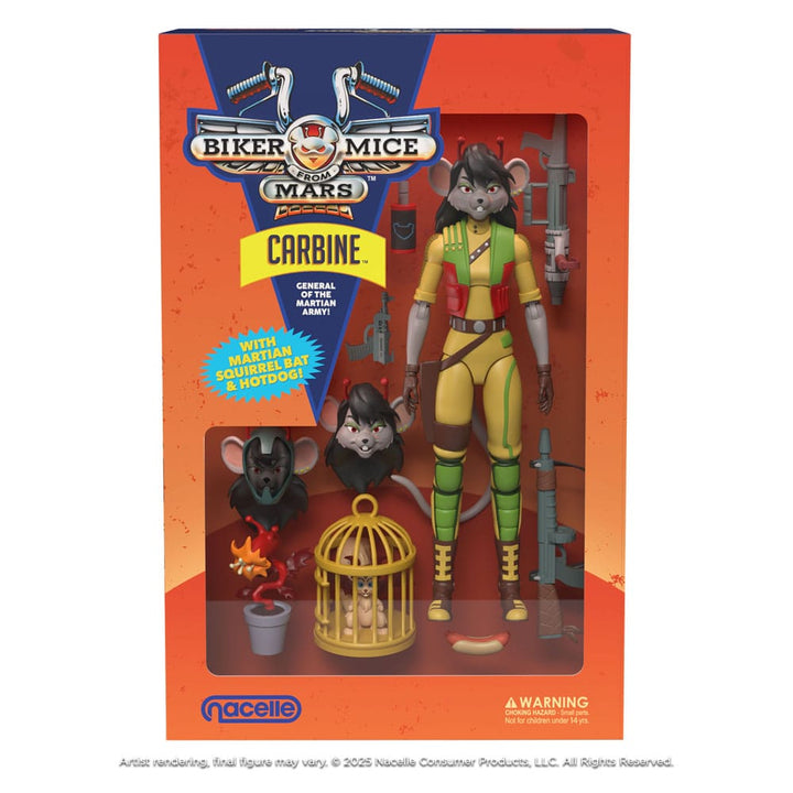 Biker Mice From Mars Carbine 9" Action Figure