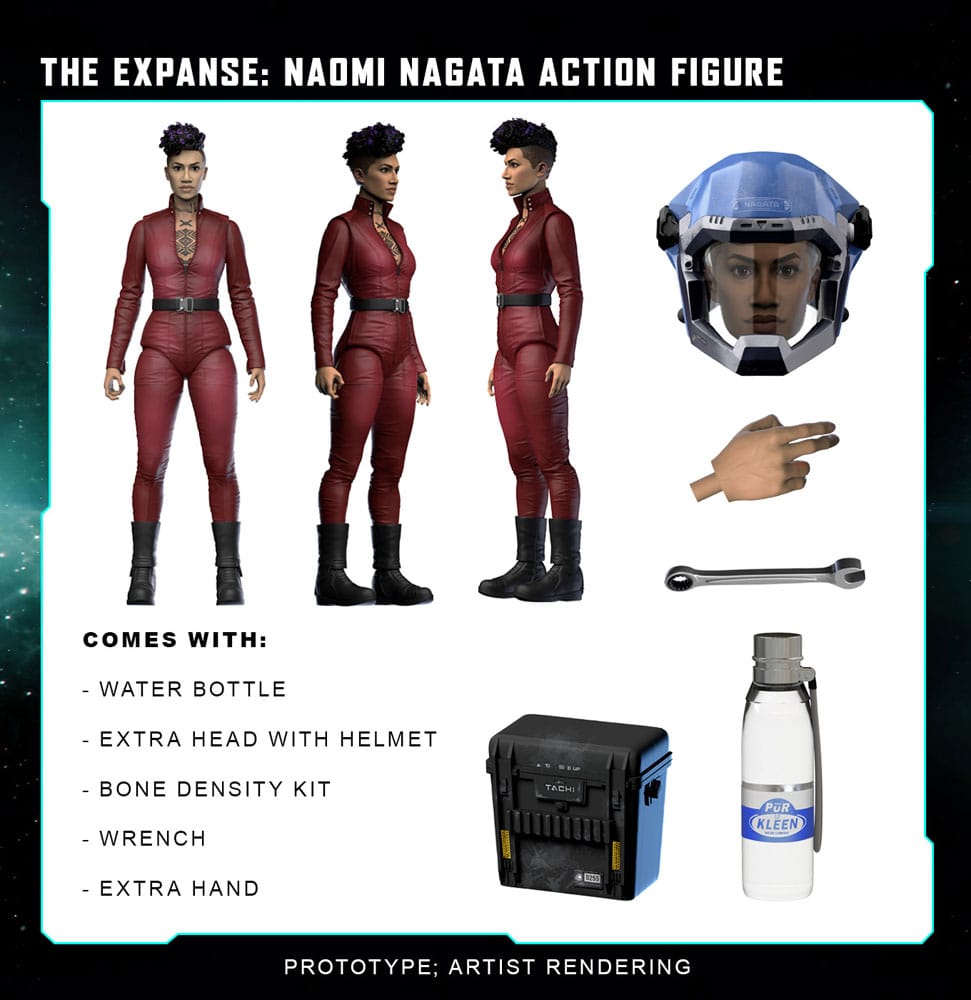 The Expanse Naomi Nagata Action Figure 20 cm