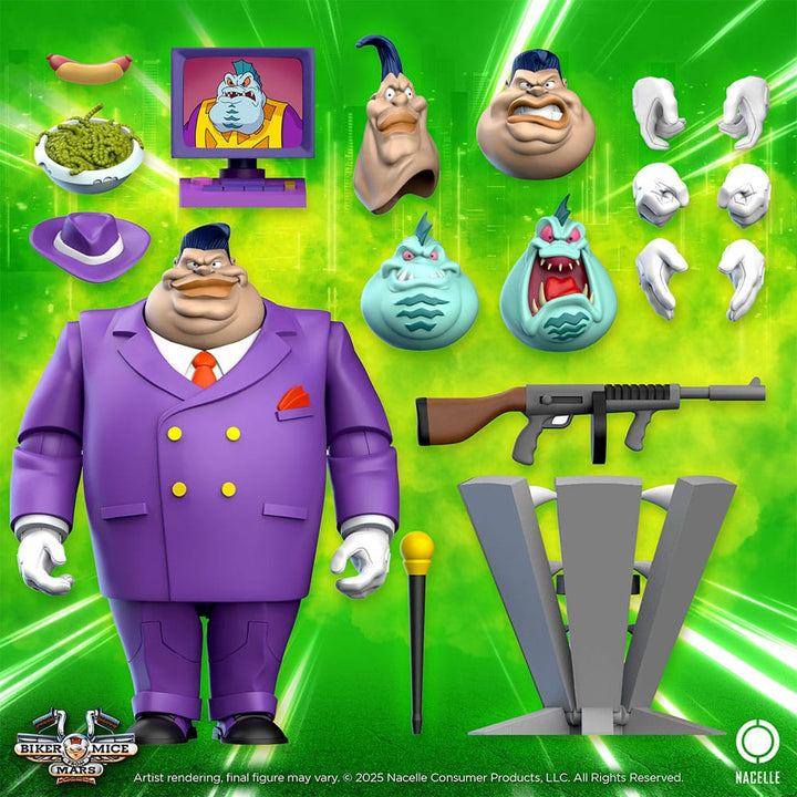Biker Mice From Mars Limburger 1/8 Scale Action Figure