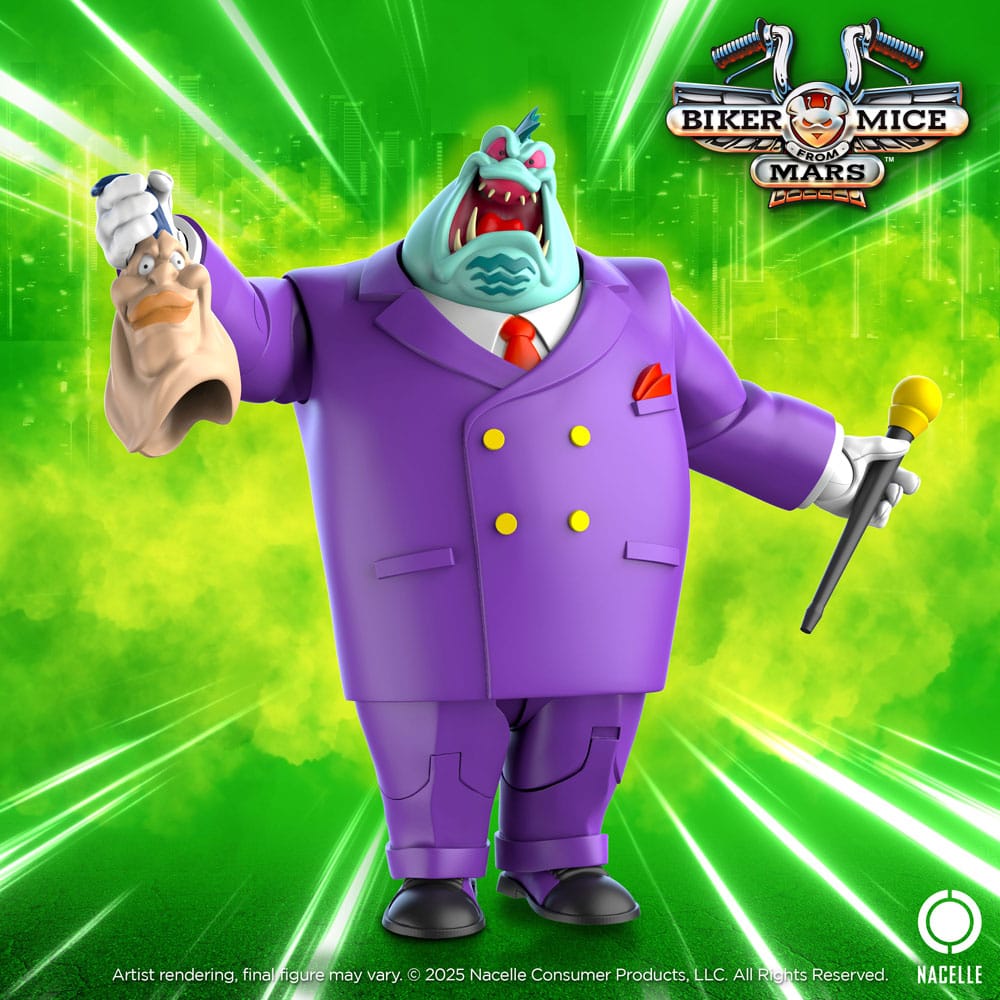Biker Mice From Mars Limburger 1/8 Scale Action Figure