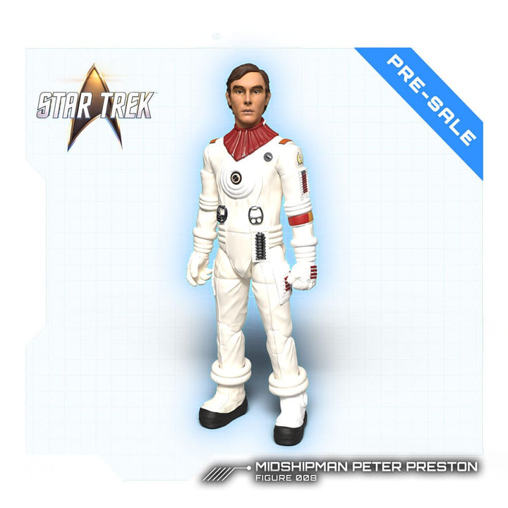 Star Trek II The Wrath of Khan Peter Preston Action Figure 1 12 Scale 16 cm