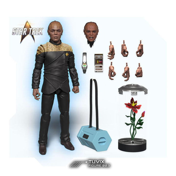 Star Trek Voyager Tuvix Action Figure 1 12 Scale 16 cm