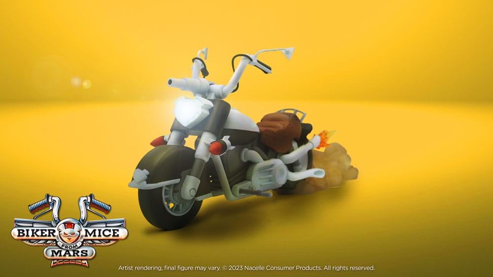 Biker Mice From Mars Throttles Martian Monster Bike Vehicle 23 Centimeters