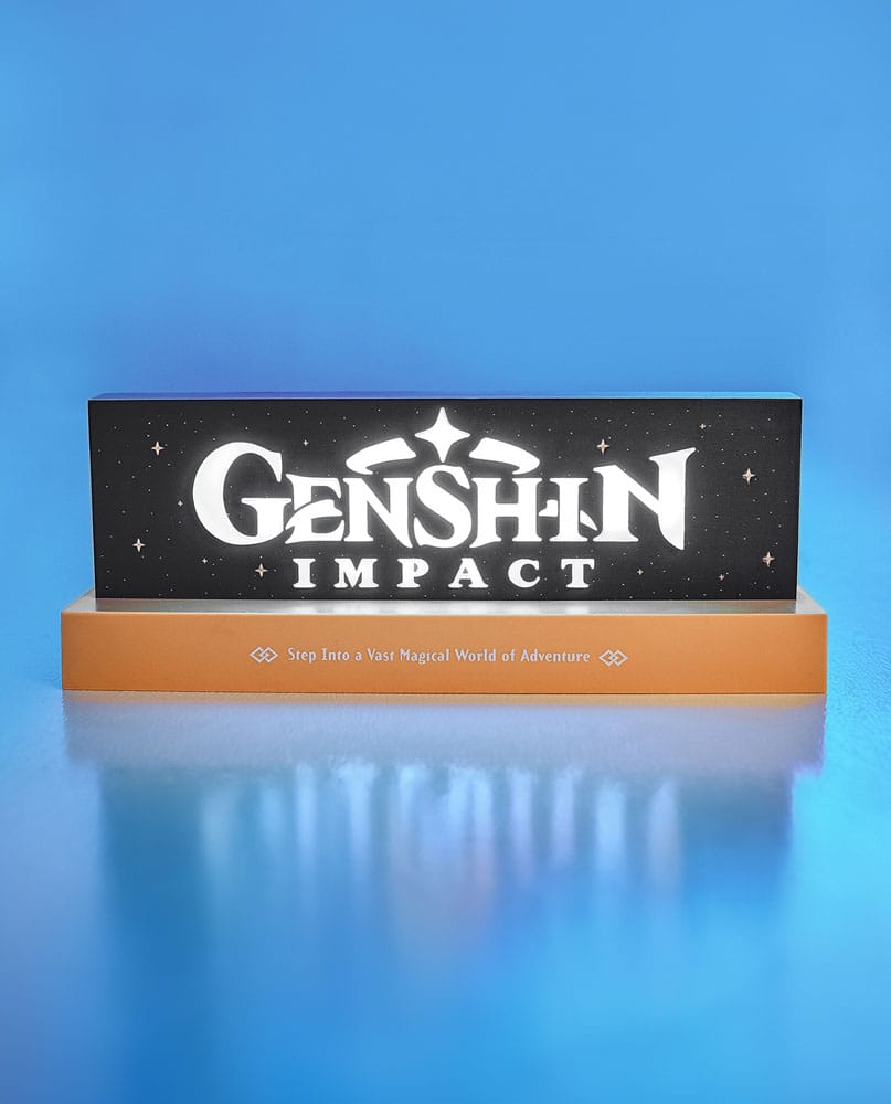 Genshin Impact LED-Light Logo 22 cm Display Piece