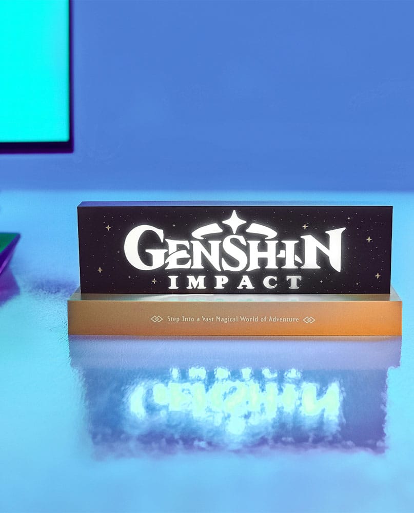 Genshin Impact LED-Light Logo 22 cm Display Piece