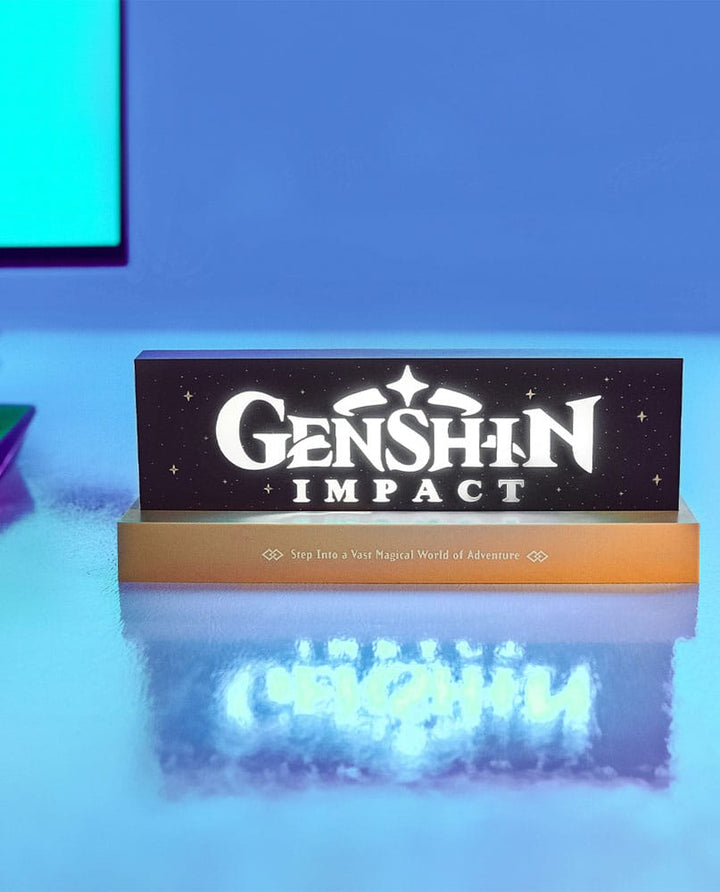 Genshin Impact LED-Light Logo 22 cm Display Piece