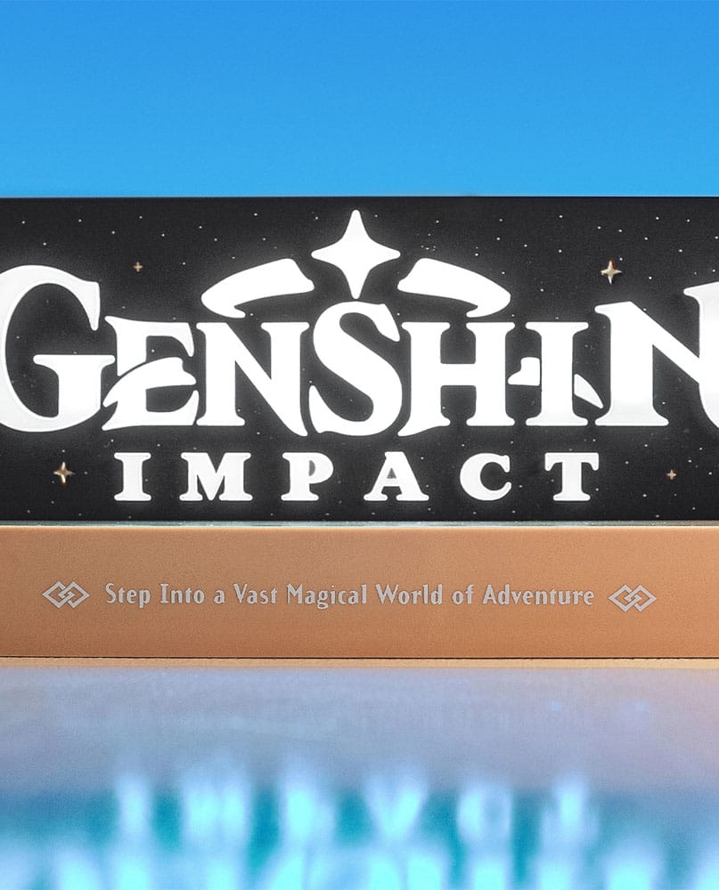 Genshin Impact LED-Light Logo 22 cm Display Piece