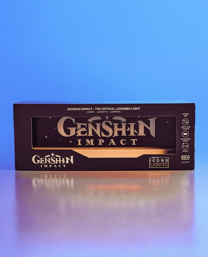 Genshin Impact LED-Light Logo 22 cm Display Piece