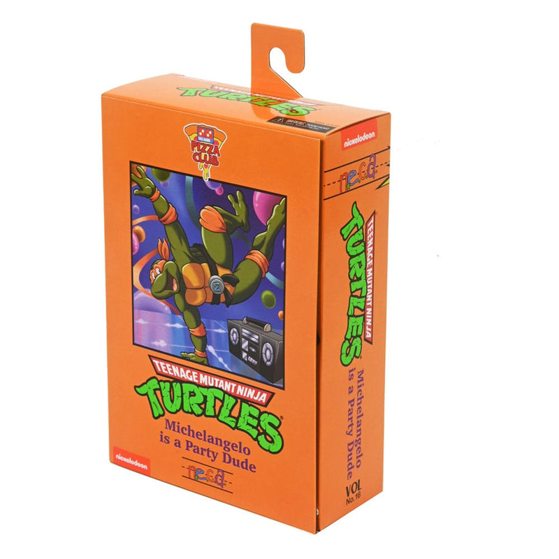 Teenage Mutant Ninja Turtles Cartoon Michelangelo VHS Ultimate 7" Scale Action Figure