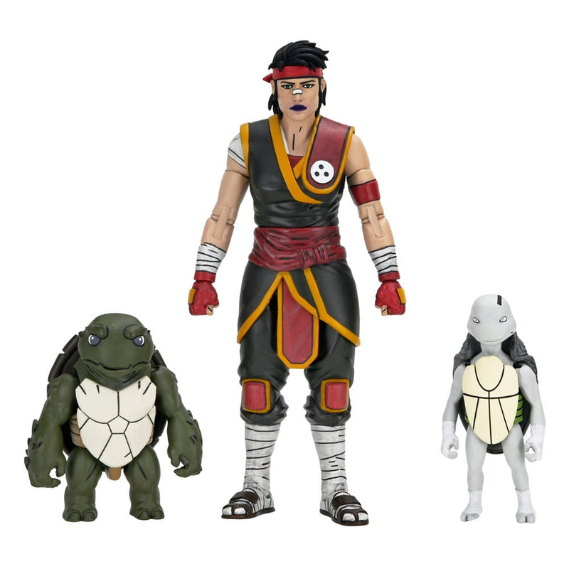 TMNT Comic The Last Ronin - The Lost Years - Casey Marie With Baby Odyn And Uno (TMNT Comic Book Series) 7" Scale Action Figures Teenage Mutant Ninja Turtles