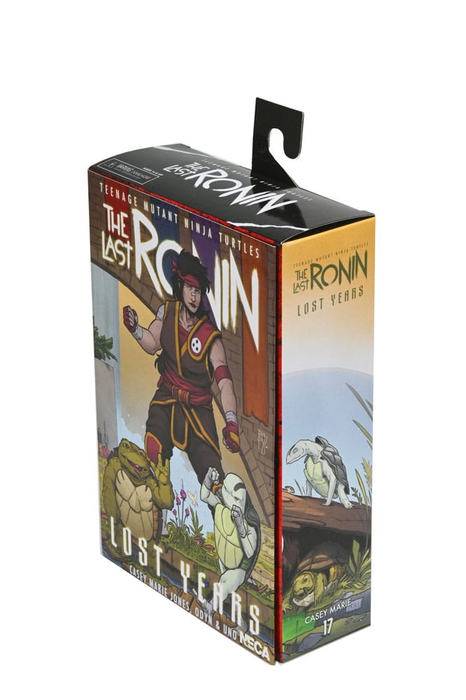 TMNT Comic The Last Ronin - The Lost Years - Casey Marie With Baby Odyn And Uno (TMNT Comic Book Series) 7" Scale Action Figures Teenage Mutant Ninja Turtles