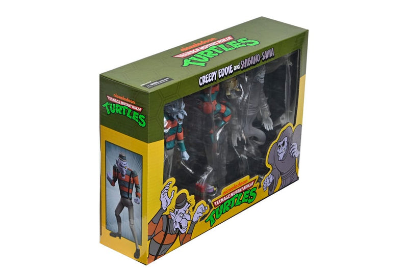TMNT (Animated): Creepy Eddie and Shibano-Sama Saturday Morning Adventures Teenage Mutant Ninja Turtles 2-Pie, size reference