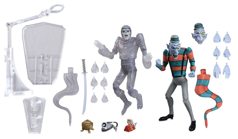 TMNT (Animated): Creepy Eddie and Shibano-Sama Saturday Morning Adventures Teenage Mutant Ninja Turtles 2-Piece 7 Scale Ac...