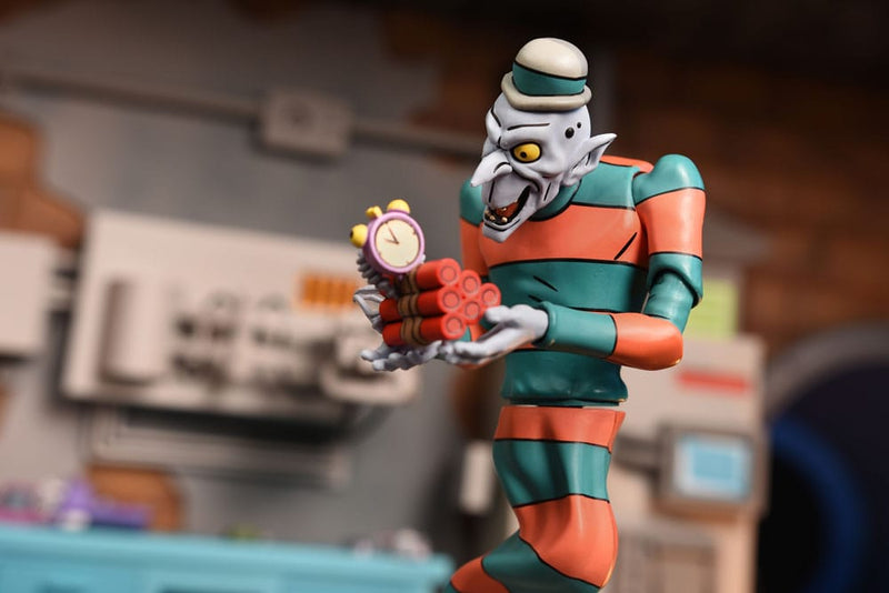 TMNT (Animated): Creepy Eddie and Shibano-Sama Saturday Morning Adventures Teenage Mutant Ninja Turtles 2-Piece 7, in display