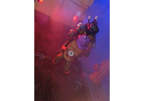 TMNT (Animated): Dark Leonardo Saturday Morning Adventures Teenage Mutant Ninja Turtles Ultimate 7" Scale Action Figure