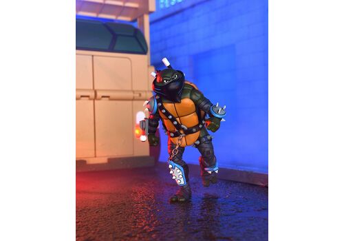 TMNT (Animated): Dark Leonardo Saturday Morning Adventures Teenage Mutant Ninja Turtles Ultimate 7" Scale Action Figure
