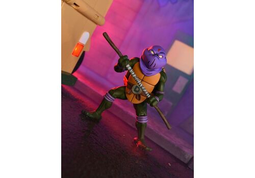 TMNT (Animated): Dark Leonardo Saturday Morning Adventures Teenage Mutant Ninja Turtles Ultimate 7 Scale Acti, product detail