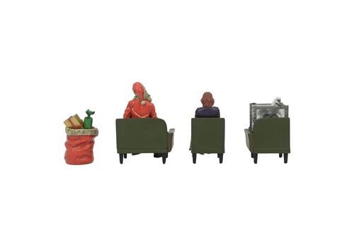 NECA Beetlejuice, Beetlejuice Waiting Room Set 1 4-Piece Figure Set