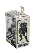 TMNT: (Mirage Comics) Elite Foot Ninja Guard Black & White 7 Scale Action Figure Teenage Mutant Ninja Turtles (Pre, rear view