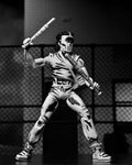 TMNT: (Mirage Comics) Casey Jones Black & White 7 Scale Action Figure Teenage Mutant Ninja Turtles (Pre-Order Sep, side angle