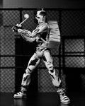TMNT: (Mirage Comics) Casey Jones Black & White 7 Scale Action Figure Teenage Mutant Ninja Turtles (Pre-Order Sept, rear view