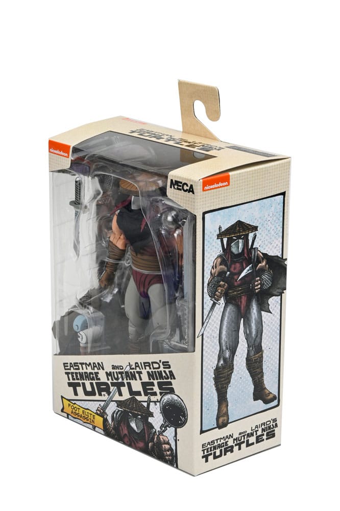 TMNT: (Mirage Comics) Foot Assassin (Classic Colours) 7" Scale Action Figure Teenage Mutant Ninja Turtles (Pre-Order September 2025)