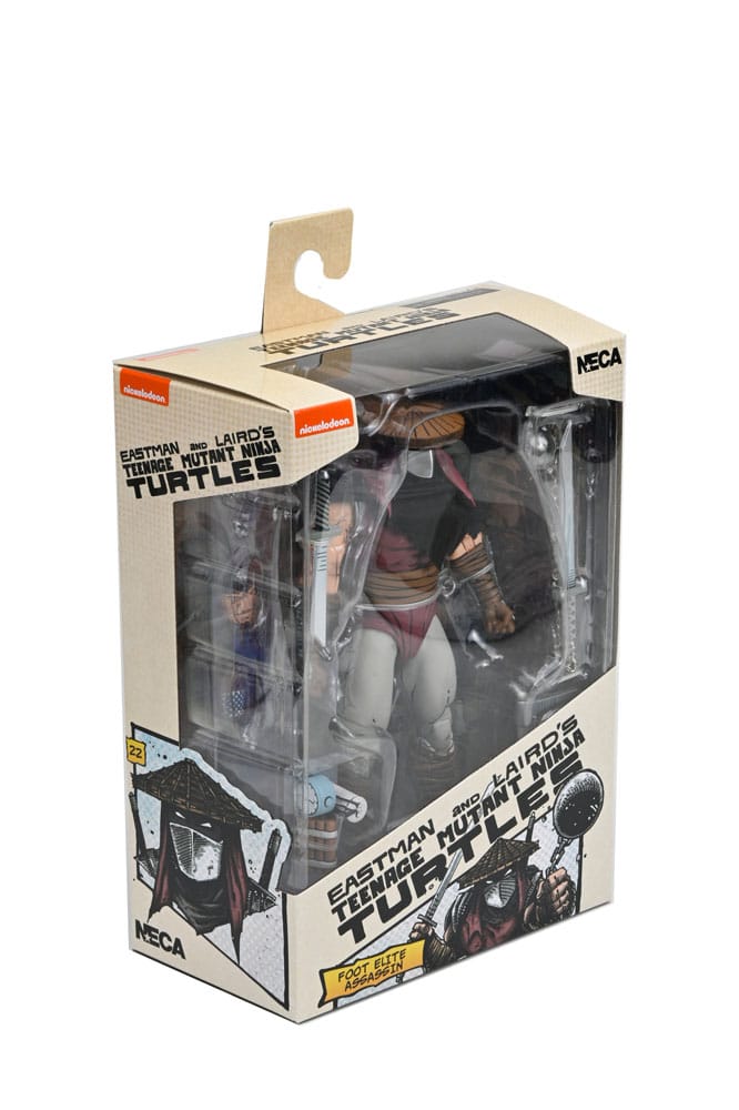 TMNT: (Mirage Comics) Foot Assassin (Classic Colours) 7" Scale Action Figure Teenage Mutant Ninja Turtles (Pre-Order September 2025)