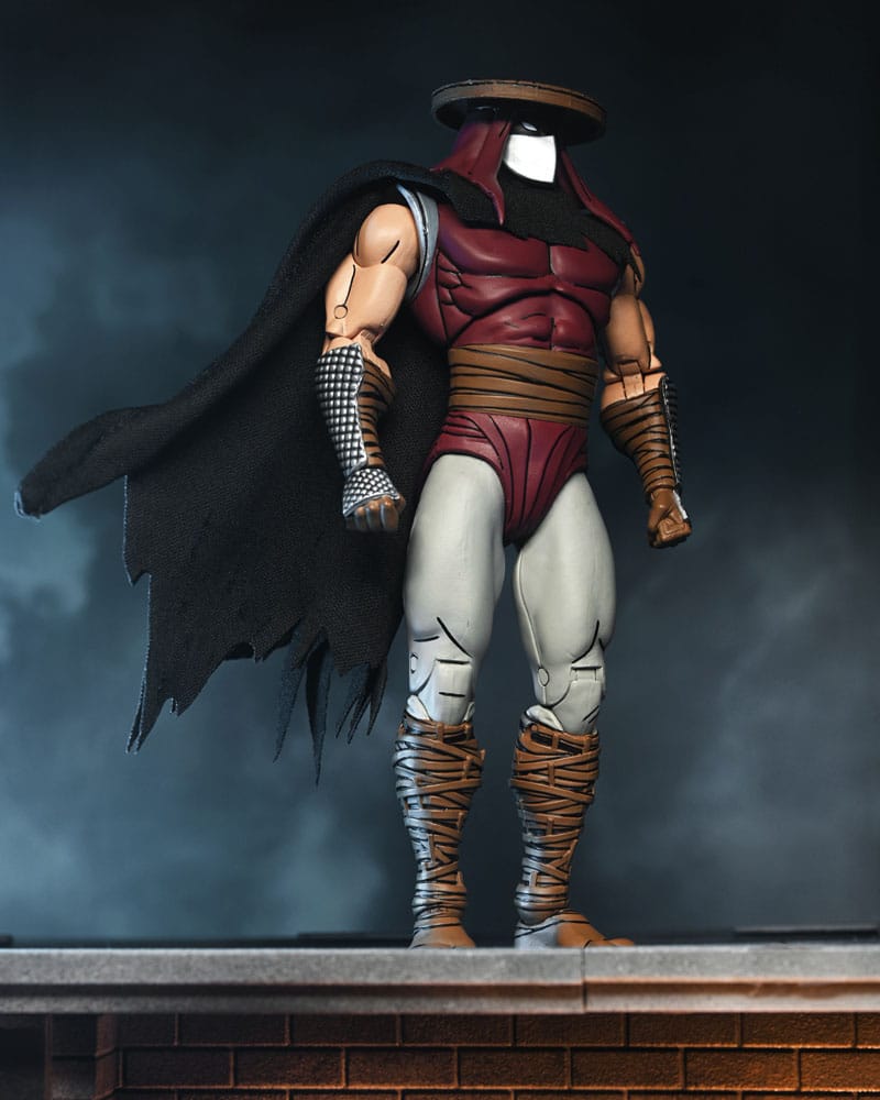 TMNT: (Mirage Comics) Foot Assassin (Classic Colours) 7 Scale Action Figure Teenage Mutant Ninja Turtles (Pr, showing reverse