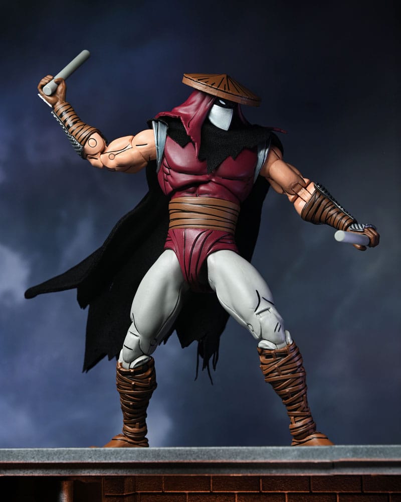 TMNT: (Mirage Comics) Foot Assassin (Classic Colours) 7 Scale Action Figure Teenage Mutant Ninja Turtles (Pre-Ord, side angle