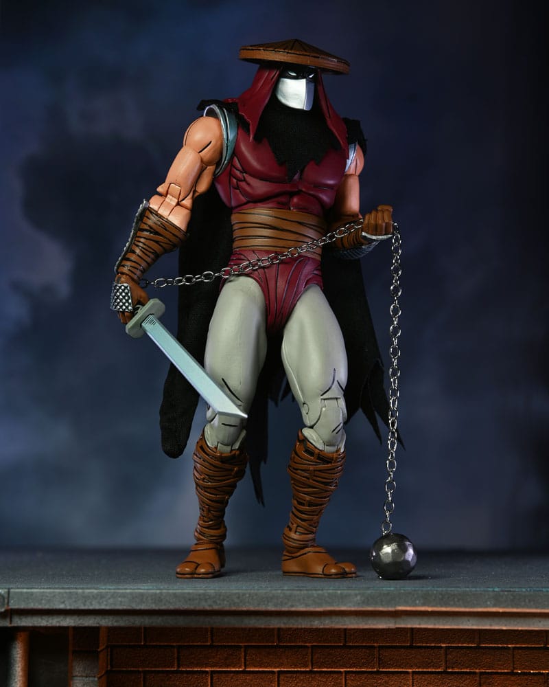 TMNT: (Mirage Comics) Foot Assassin (Classic Colours) 7 Scale Action Figure Teenage Mutant Ninja Turtles (Pre-Orde, rear view