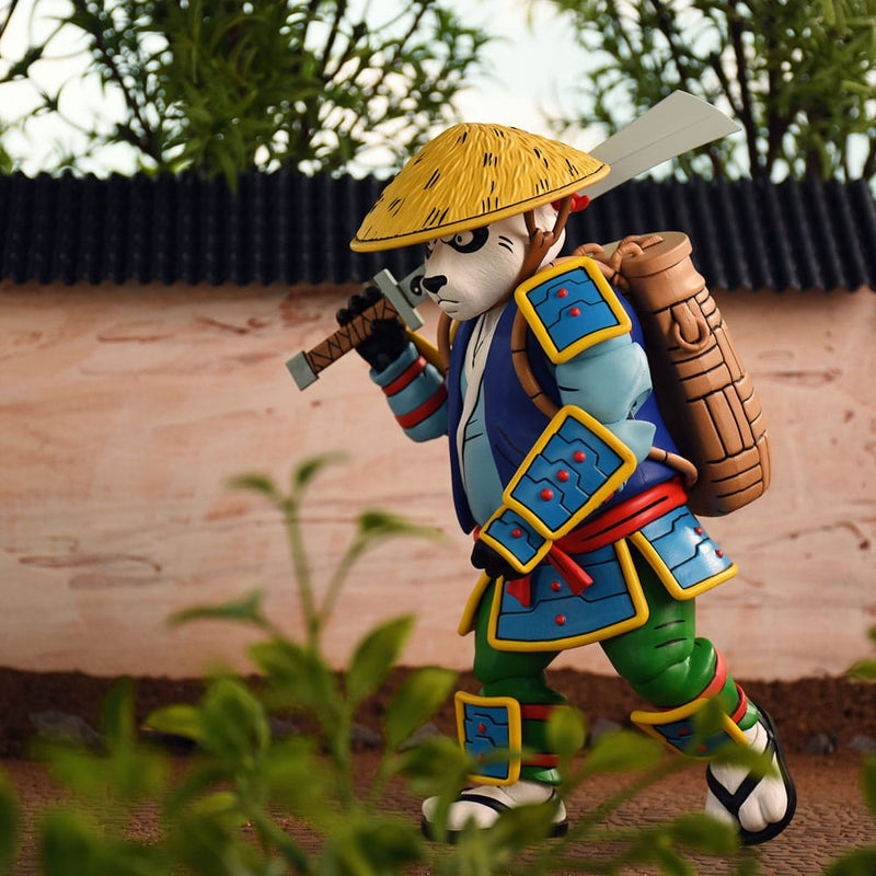TMNT (Cartoon): Panda Khan Ultimate 7 Teenage Mutant Ninja Turtles Scale Action Figure, size reference
