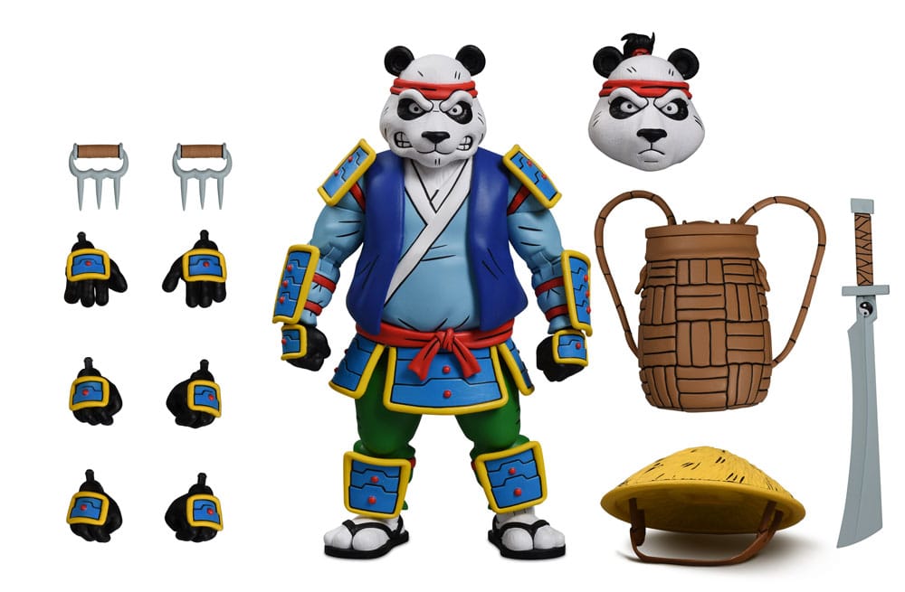 TMNT (Cartoon): Panda Khan Ultimate 7" Teenage Mutant Ninja Turtles Scale Action Figure (Pre-Order September 2025)