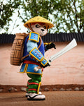 TMNT (Cartoon): Panda Khan Ultimate 7 Teenage Mutant Ninja Turtles Scale Action Figure, side angle