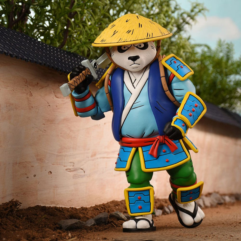 TMNT (Cartoon): Panda Khan Ultimate 7 Teenage Mutant Ninja Turtles Scale Action Figure, packaging shot