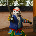 TMNT (Cartoon): Panda Khan Ultimate 7 Teenage Mutant Ninja Turtles Scale Action Figure, size reference