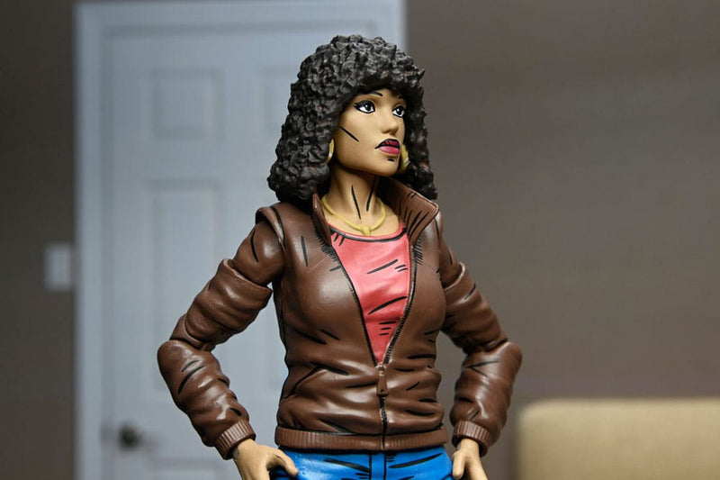 TMNT: (Mirage Comics) April O'Niell 7 Scale Action Figure Teenage Mutant Ninja Turtles (Pre-Order September 2025), rear view