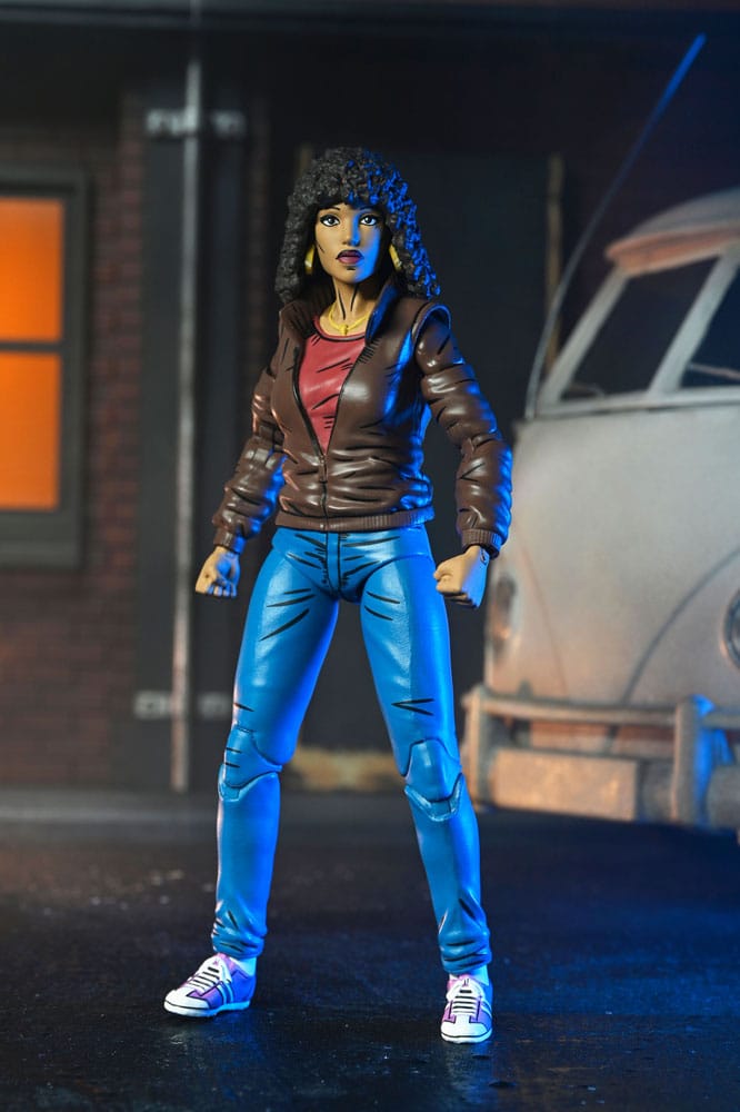 TMNT: (Mirage Comics) April O'Niell 7 Scale Action Figure Teenage Mutant Ninja Turtles (Pre-Order September 2, size reference
