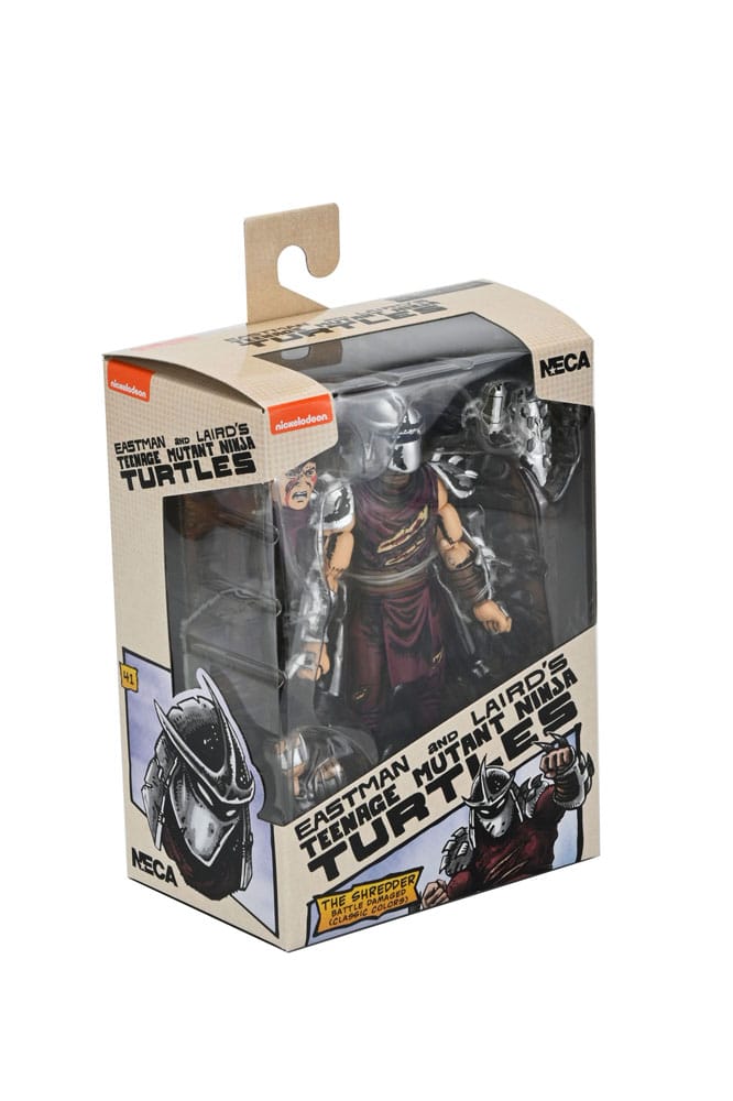 TMNT: (Mirage Comics) Battle Damaged Shredder 7" Scale Action Figure Teenage Mutant Ninja Turtle (Pre-Order September 2025)
