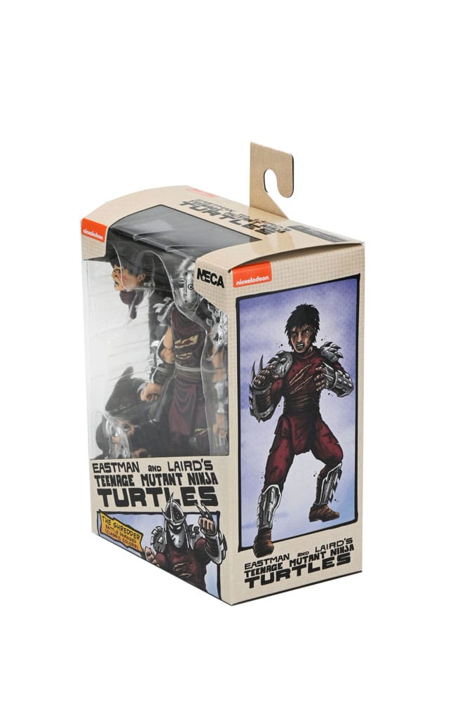 TMNT: (Mirage Comics) Battle Damaged Shredder 7 Scale Action Figure Teenage Mutant Ninja Turtle (Pre-Order S, close-up detail