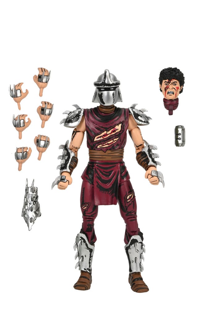 TMNT: (Mirage Comics) Battle Damaged Shredder 7 Scale Action Figure Teenage Mutant Ninja Turtle (Pre-Order September 2025)