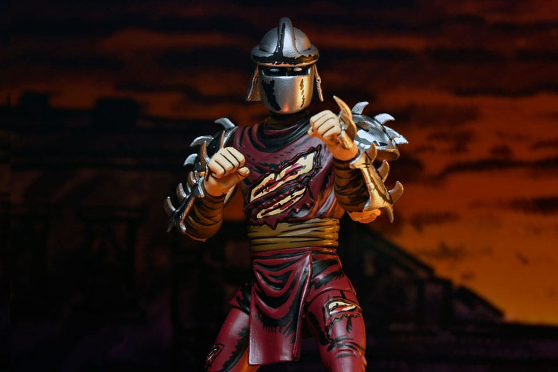 TMNT: (Mirage Comics) Battle Damaged Shredder 7 Scale Action Figure Teenage Mutant Ninja Turtle (Pre-Order Se, size reference