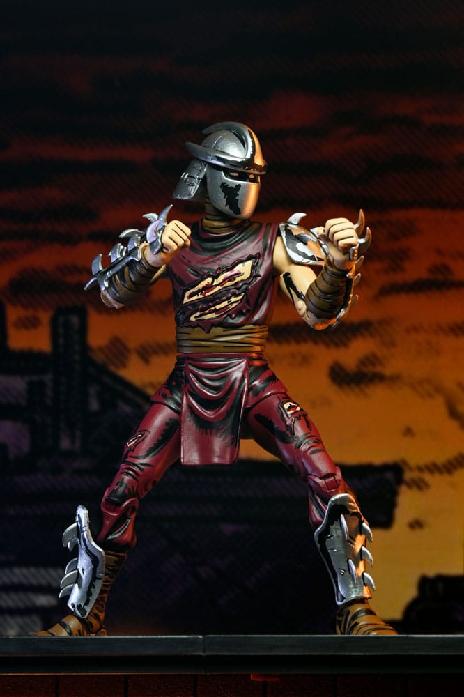 TMNT: (Mirage Comics) Battle Damaged Shredder 7" Scale Action Figure Teenage Mutant Ninja Turtle (Pre-Order September 2025)