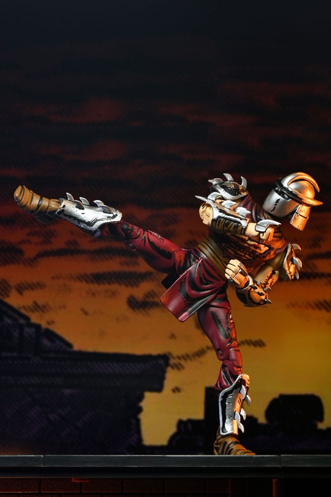 TMNT: (Mirage Comics) Battle Damaged Shredder 7 Scale Action Figure Teenage Mutant Ninja Turtle (Pre-Order Se, product detail