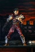 TMNT: (Mirage Comics) Battle Damaged Shredder 7 Scale Action Figure Teenage Mutant Ninja Turtle (Pre-Order S, close-up detail